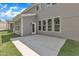 A clean concrete patio in a spacious yard at 9164 Dupree Meadow Dr # 14, Angier, NC 27501