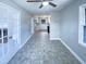 Dining area with tile flooring and French doors at 1307 Southerlund Rd, Garner, NC 27529