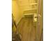 Convenient storage area with shelving and laminate flooring; great use of space to help keep organized at 165 Wakeline Dr, Wendell, NC 27591