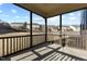 Relaxing screened porch overlooking backyard at 1819 Capstone Dr, Durham, NC 27713