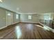 Bright and airy living room with hardwood floors at 209 Carolyn Dr, Benson, NC 27504