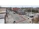 This is a street view showcasing the vibrant atmosphere and unique character of the neighborhood at 210 W Oak Ave, Wake Forest, NC 27587