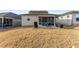Large backyard with patio and screened porch at 212 War Admiral Dr, Clayton, NC 27520