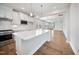 Gorgeous kitchen with a large island, stainless appliances, and an open concept design at 212 War Admiral Dr, Clayton, NC 27520