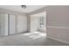 Spacious bedroom with carpet, double closets and bay window at 3 Patriot Cir, Durham, NC 27704