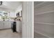 White kitchen pantry with ample shelving for storage at 3 Patriot Cir, Durham, NC 27704