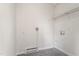 Small laundry room with washer and dryer hookups at 3 Patriot Cir, Durham, NC 27704