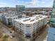 Aerial view of the building and surrounding area at 317 W Morgan Street # 405, Raleigh, NC 27601