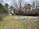 Large backyard with above ground pool and detached garage at 3395 Nc Hwy 210, Smithfield, NC 27577