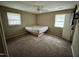 Bedroom with carpet and ceiling fan at 3395 Nc Hwy 210, Smithfield, NC 27577
