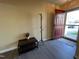 Entryway featuring a coat rack with a view into a well-lit living room, plus easy access to the front door at 4809 Kaycee Ct, Raleigh, NC 27616
