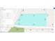 Map highlighting property boundaries and dimensions at 517 Kildaire Farm Rd, Cary, NC 27511