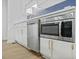 Modern kitchen appliances with stainless steel finish at 5709 Russell Rd, Durham, NC 27712