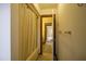 Small bathroom with shower and access to bedroom at 610 Denim Dr, Erwin, NC 28339