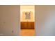Clean bathroom with wood cabinets and tile floor at 610 Denim Dr, Erwin, NC 28339