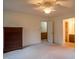 Bright bedroom with ceiling fan and dresser at 610 Denim Dr, Erwin, NC 28339