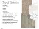 Image displays a selection of materials for kitchen and bath including countertops and flooring at 7127 Hubner Pl # 25, Cary, NC 27519