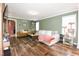 Cozy living area with comfortable seating, modern decor, and warm lighting, creating an inviting atmosphere at 979 Natchez Trce, Fuquay Varina, NC 27526