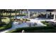 Inviting outdoor fire pit area with comfortable seating, perfect for relaxing and entertaining at 147 Charlotte Knoll St # 14, Zebulon, NC 27597