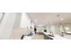 Bright, modern kitchen with white cabinets, a gas cooktop, and an inviting dining area at 147 Charlotte Knoll St # 14, Zebulon, NC 27597