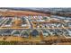 Aerial of the community with numerous houses at 1007 Cherry Stem Rd, Haw River, NC 27258