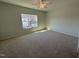 Bedroom with neutral carpet and ceiling fan at 107 Central Townes Way # 298, Raleigh, NC 27603