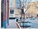 Building exterior showcasing a street corner and urban streetscape at 110 N Corcoran St # 2104, Durham, NC 27701