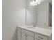 Bathroom vanity with mirror and sink at 111 Central Townes Way # 299, Raleigh, NC 27603
