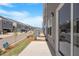 Exterior view of modern townhome community with manicured landscaping at 111 Central Townes Way # 299, Raleigh, NC 27603