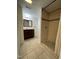 Bathroom features a tiled shower, vanity with sink, and tiled floors at 112 Gingergate Dr, Cary, NC 27519