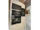 Overhead view of stovetop with cooking elements and stainless steel trim at 112 Gingergate Dr, Cary, NC 27519