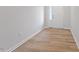 A clean entryway with wood floors and neutral walls presents a bright, welcoming space at 116 Fideaux Blvd # 258, Raleigh, NC 27603
