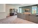Bright bonus room with built-in shelving and media area at 142 Vega Loop, Sanford, NC 27330