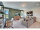Versatile bonus room with a built-in media console at 142 Vega Loop, Sanford, NC 27330