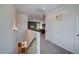 Upstairs hallway leading to bonus room and bedrooms at 142 Vega Loop, Sanford, NC 27330