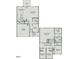 Floor plan shows the layout of the home's two floors at 154 Vega Loop, Sanford, NC 27330