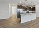 Modern kitchen with stainless steel appliances and granite countertops at 21 Nettle Ln # 252, Clayton, NC 27520