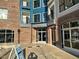 Exterior view of the building with open house sign at 2225 Gathering Square Ct # 2225, Fuquay Varina, NC 27526
