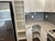 White corner cabinets and lazy susan in kitchen at 2225 Gathering Square Ct # 2225, Fuquay Varina, NC 27526