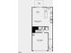 Two-story floor plan featuring a two-car garage, kitchen, and main bedroom suite at 264 Sweetbay Tree Dr, Wendell, NC 27591