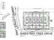 Plot map showing lot sizes, utilities, and green spaces at 264 Sweetbay Tree Dr, Wendell, NC 27591