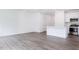 Modern kitchen featuring white cabinets and an island at 272 Sweetbay Tree Dr, Wendell, NC 27591