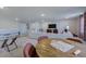 Spacious basement recreation room, perfect for entertaining and relaxation at 274 Sweetbay Tree Dr, Wendell, NC 27591