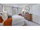 Bedroom with queen bed and dresser at 274 Sweetbay Tree Dr, Wendell, NC 27591
