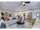 Open concept kitchen and living area with modern appliances and island at 274 Sweetbay Tree Dr, Wendell, NC 27591