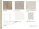 Interior finishes including flooring, cabinetry, and tile selections at 274 Sweetbay Tree Dr, Wendell, NC 27591