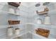 Well-organized pantry with ample shelving for storage at 274 Sweetbay Tree Dr, Wendell, NC 27591