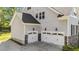 Spacious two-car garage with carriage-style doors, offering convenience and curb appeal at 3308 Eden Grove Rd, Fuquay Varina, NC 27526