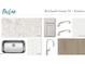 Selection of kitchen elements, including countertop, sink, fixtures, hardware, and flooring at 4408 Emeline Way # 34, Fuquay Varina, NC 27526
