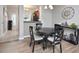 Dining area with a round table and four chairs at 4847 Sir Duncan Way, Raleigh, NC 27612